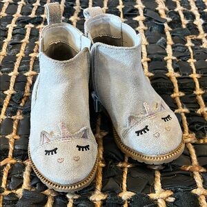 Wonder Nation Toddler Girls Chelsea Unicorn Boots